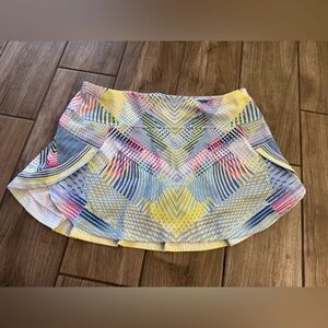 Lucky in Love Multicolor Patterned Women's Skirt size large